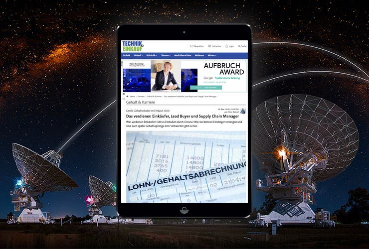 Technikeinkauf Clipping Gehaltsreport