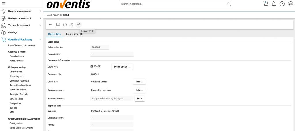 Sales Order Automation