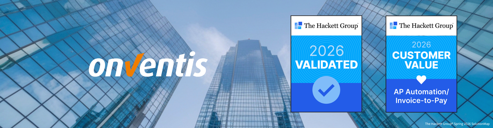 Onventis erhält Validierung in der Spring 2026 SolutionMap Procurement Technology Assessment der Hackett Group