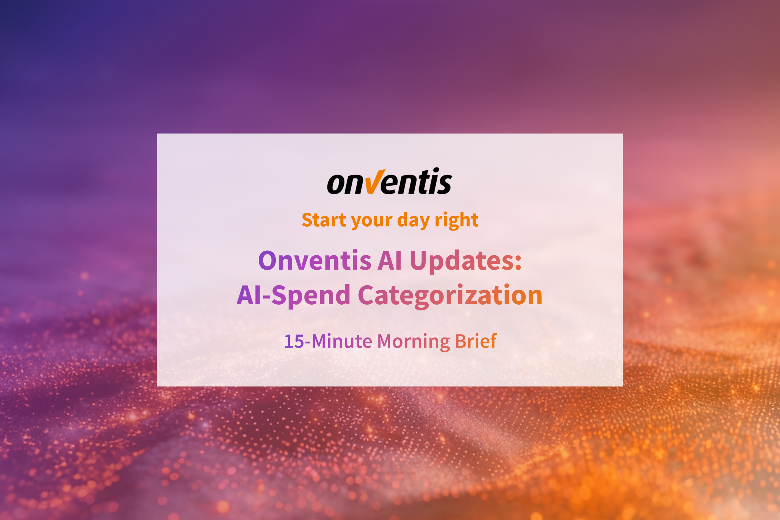 Many contract processes begin the same way: uploading documents, transferring content, filling in fields. This initial step in contract lifecycle management is often manual and prone to errors. The Onventis AI Agent automates contract intake. Uploaded documents are immediately analyzed, relevant content is identified, and transferred into the appropriate contract attributes—before the actual lifecycle even begins.